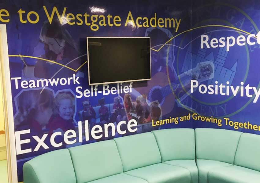 Wonderful new wall display are wowing at Westgate