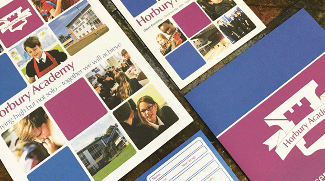 School prospectus design and marketing literature