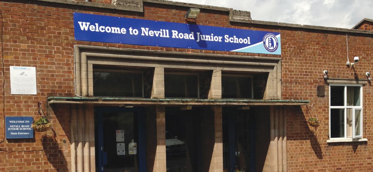 School Signage at Nevill Road