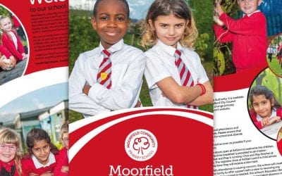 Moorfield Community Primary School Prospectus goes digital
