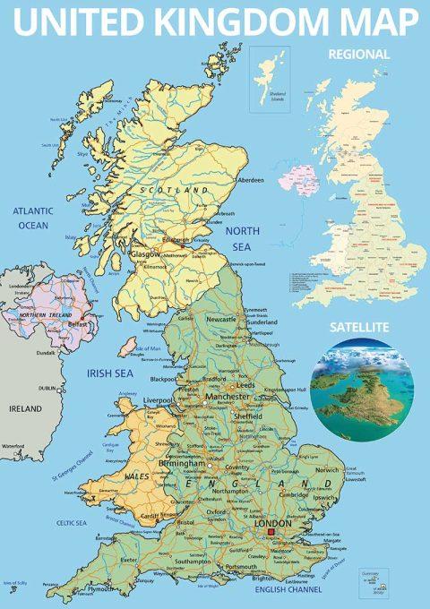 Explore the UK with our Comprehensive Geography Lesson Map