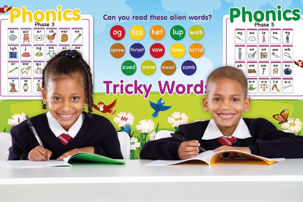 Phonics wall display for Primary Schools - Design For Education