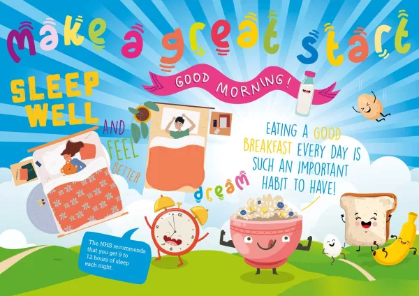 Make A Great Start Wall Art for Primary Schools