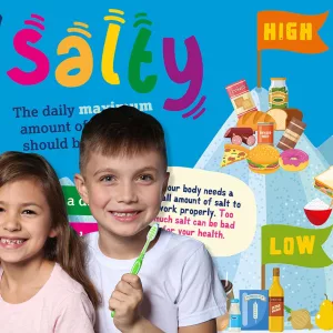 PRIMARY Food Technology SALTY WALL ART