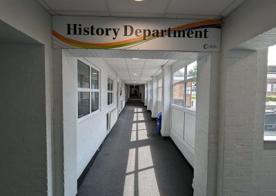 Internal signage in schools